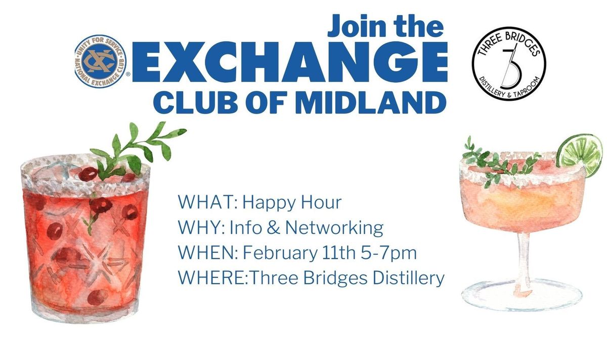 Midland Exchange Club Happy Hour 