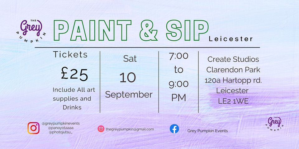 Paint And Sip Leicester