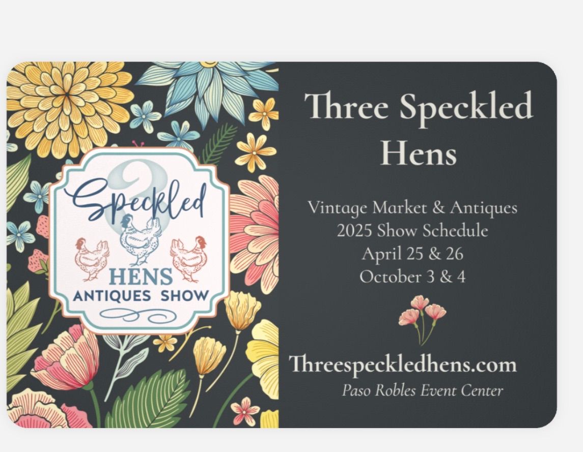 Three Speckled Hens Spring Show 