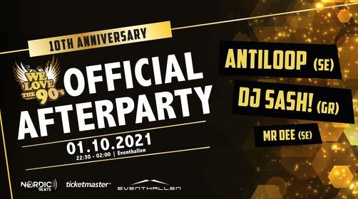 We Love The 90s - Official Afterparty 2021