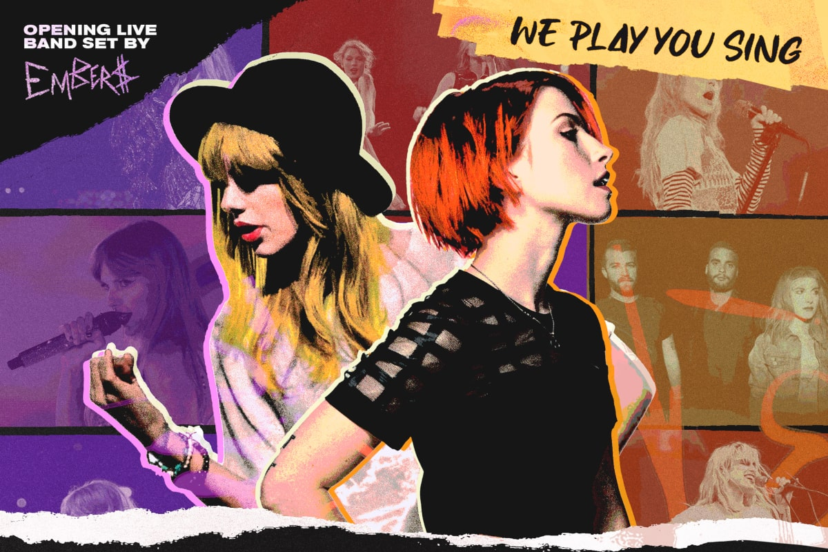 Death Cab For Karaoke presents: Taylor Swift & Paramore, Embers