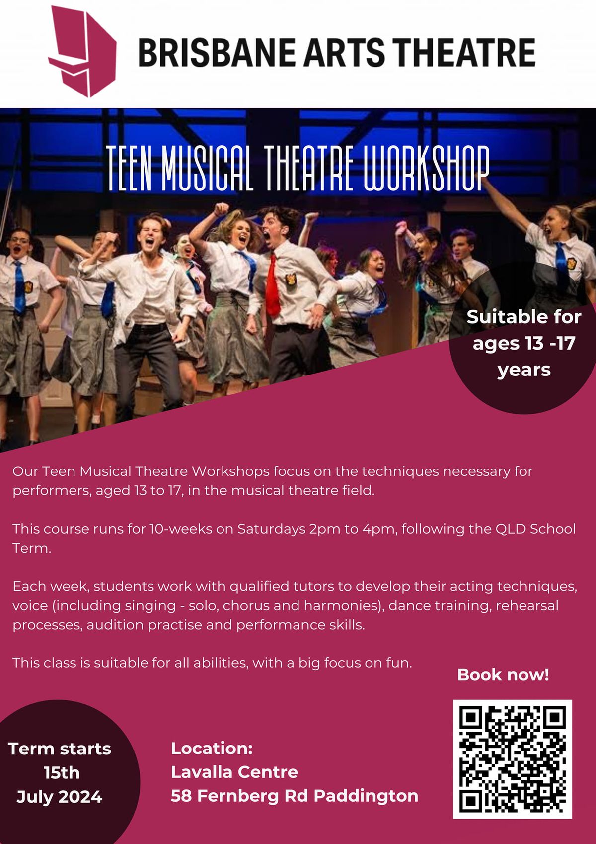 Teen Musical Theatre Workshop