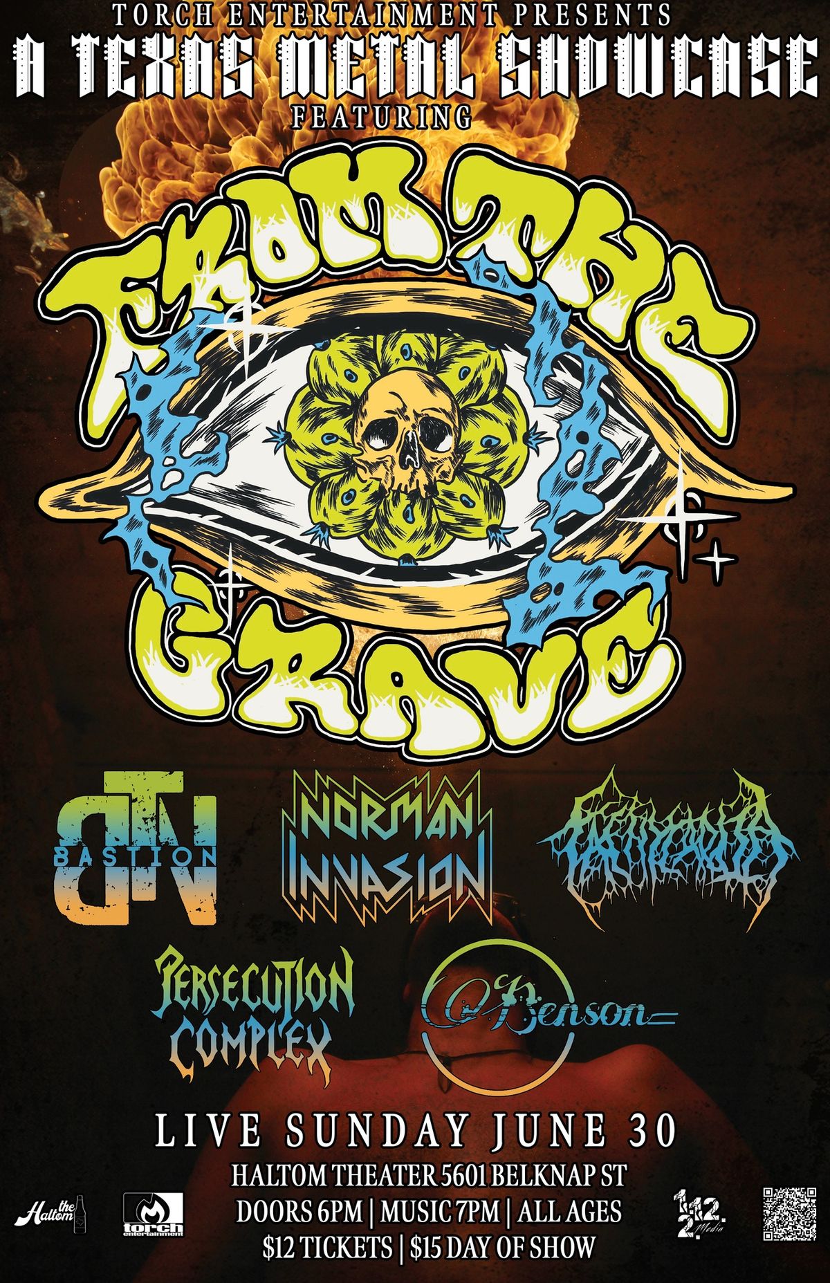 Torch Entertainment's Texas Metal Showcase with From The Grave, Bastion & more at Haltom Theater