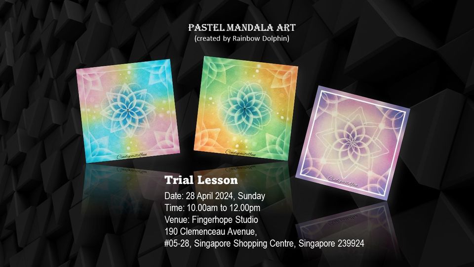 Pastel Mandala Art Trial Lesson
