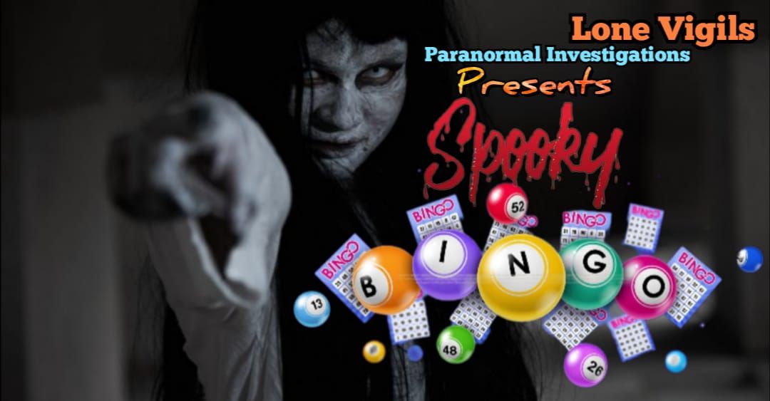 SPOOKY BINGO WITH LONE VIGILS - Sunday 24th November 8pm - 10pm Elmwood Community Centre