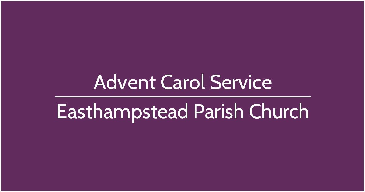 Advent Carol Service