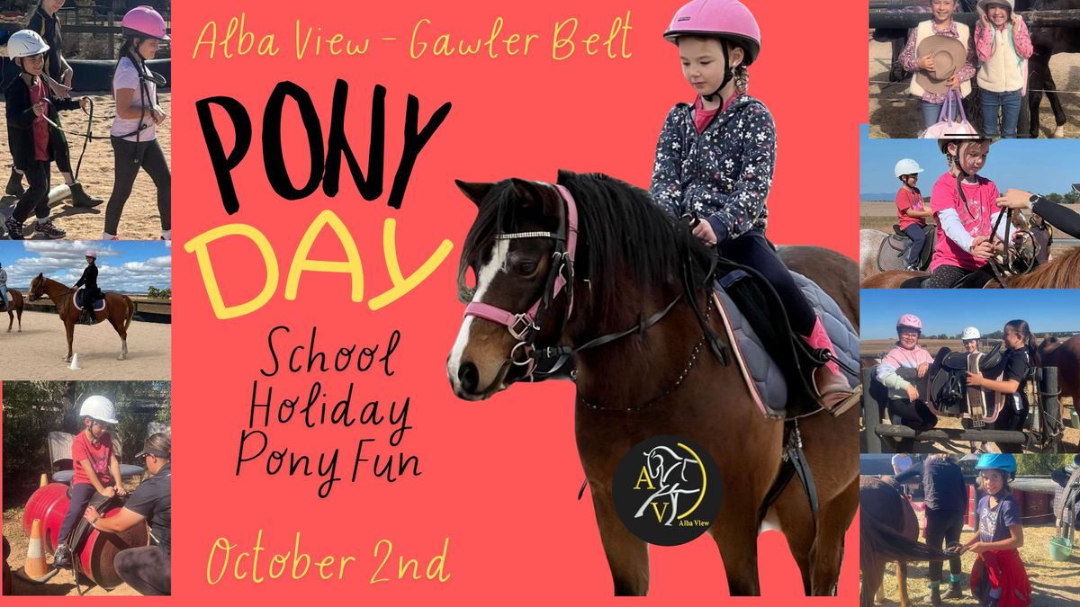 Holiday Pony Fun @ ALBA VIEW