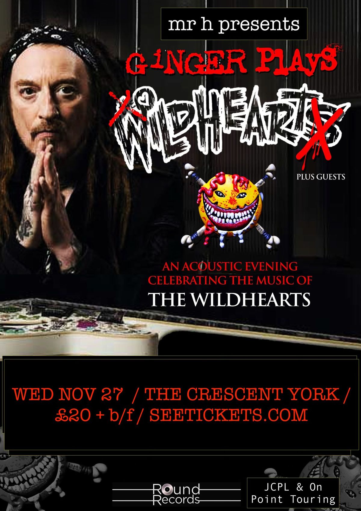 Ginger Plays Wildhearts + Carol Hodge