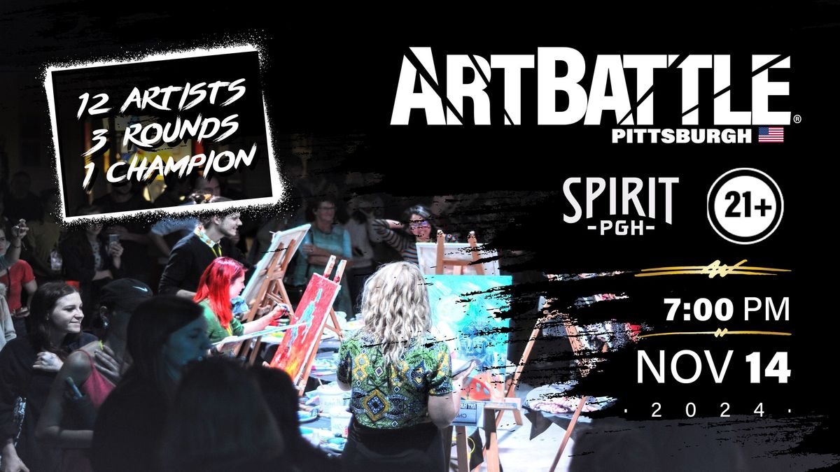 Art Battle Pittsburgh - November 14, 2024