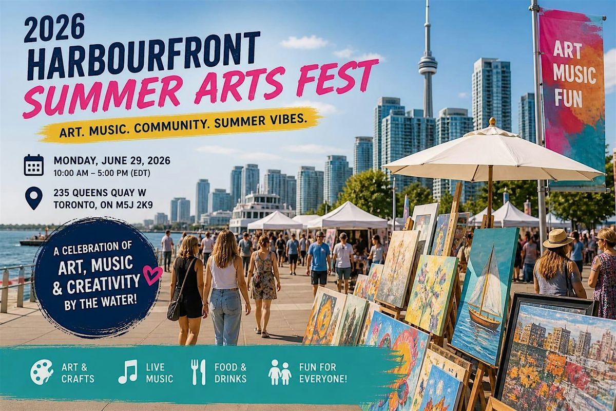 2026  Harbourfront Summer Arts Fest