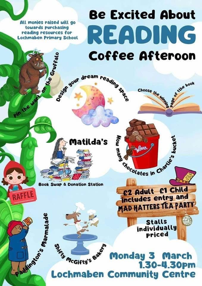 Be Excited About Reading - Coffee Afternoon