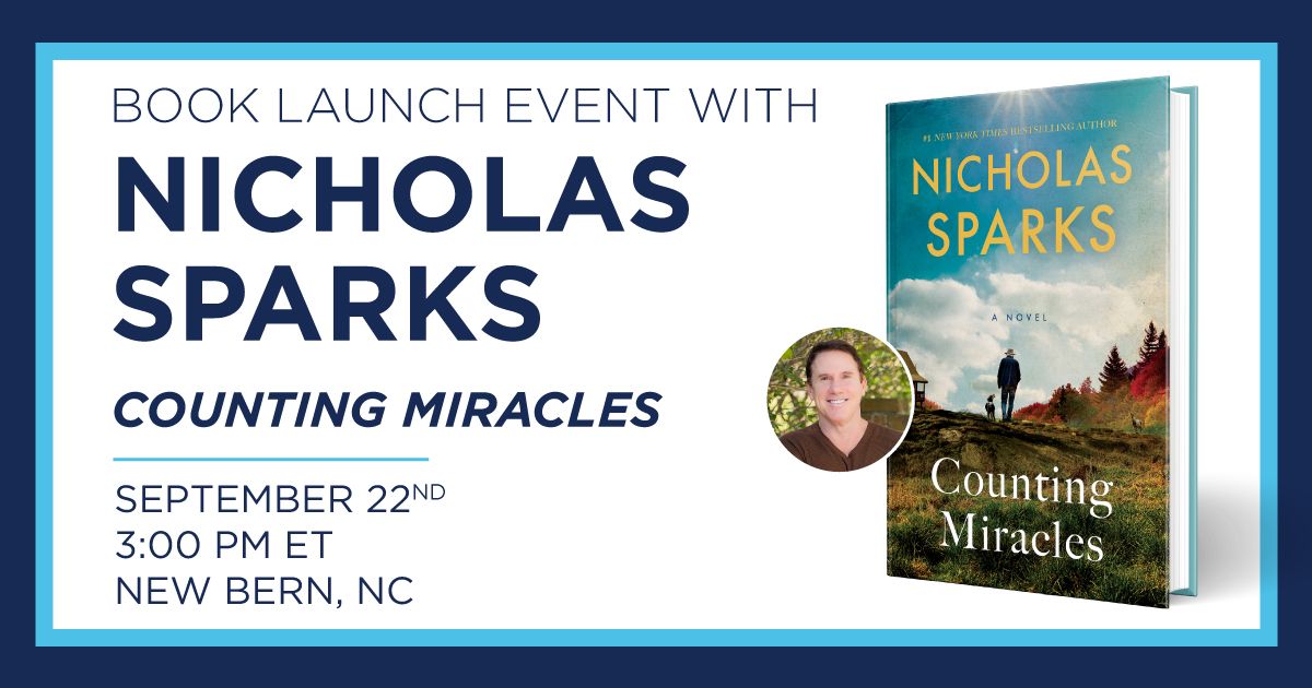 Nicholas Sparks "Counting Miracles" Book Launch Event