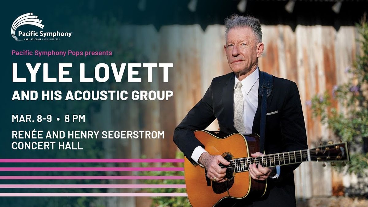 Lyle Lovett with The Nashville Symphony