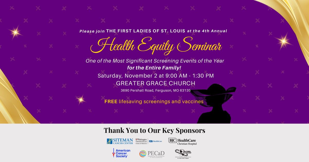 First Ladies Health Equity Seminar