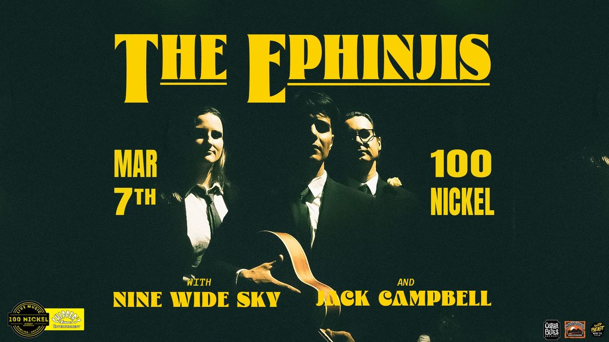 The Ephinjis w\/ Nine Wide Sky and Jack Campbell "Live on the Lanes" at 100 Nickel (Broomfield)