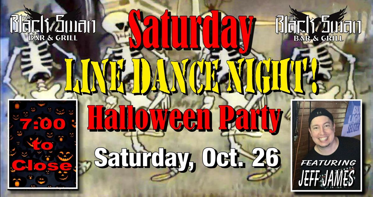 Saturday Line Dance + Halloween Party!