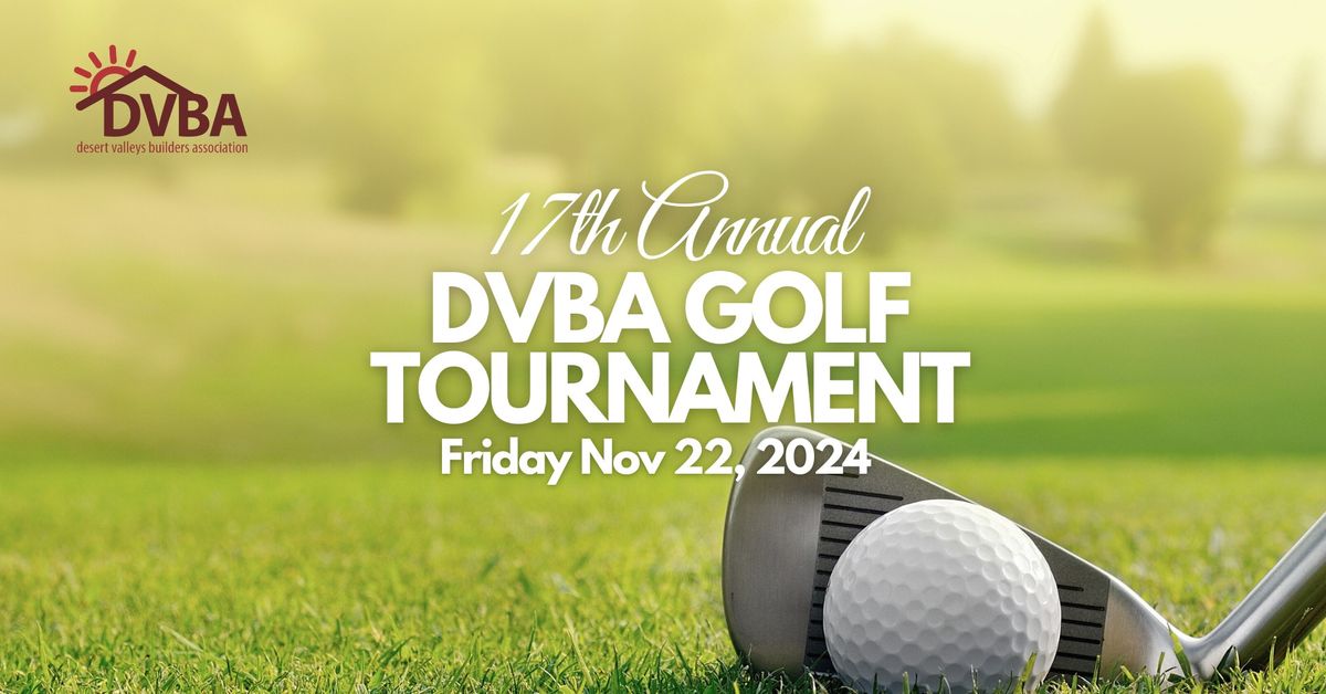 17th Annual Golf Tournament