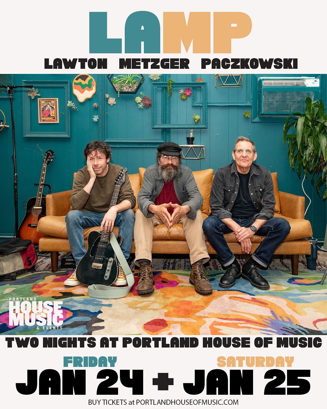 LaMP - Lawton, Metzger, and Paczkowski at Portland HOME House of Music and Events