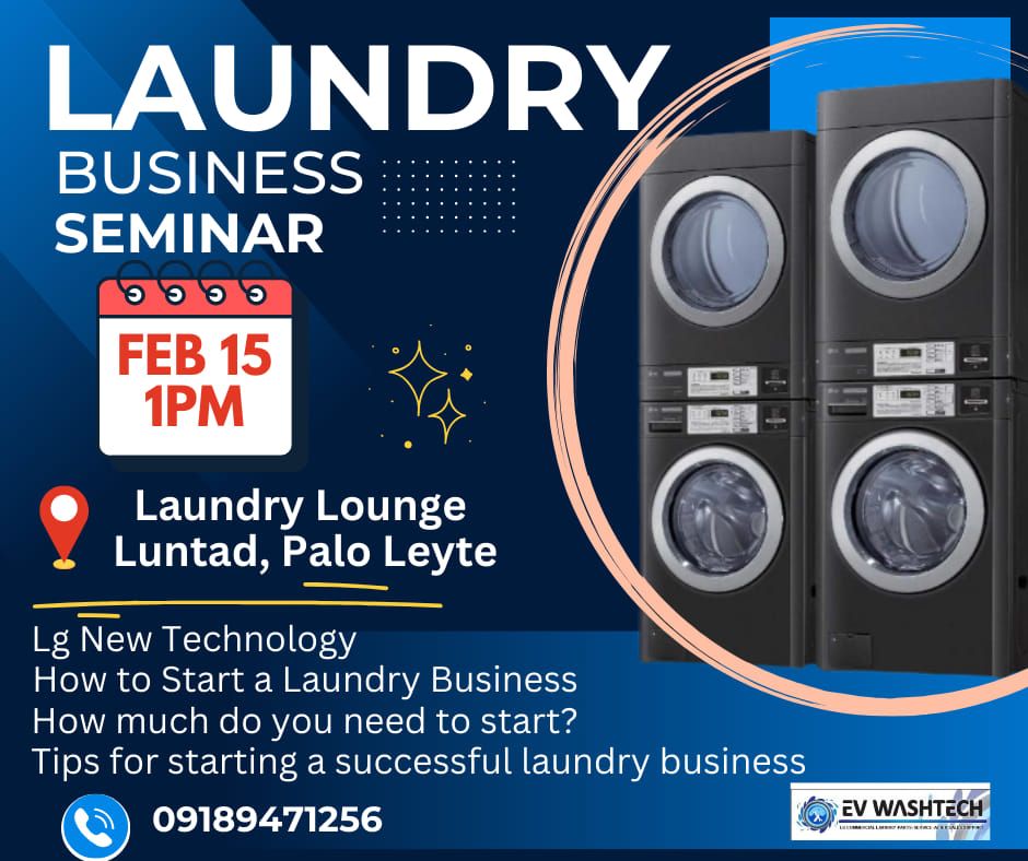 EV Washtech Laundry Business Seminar