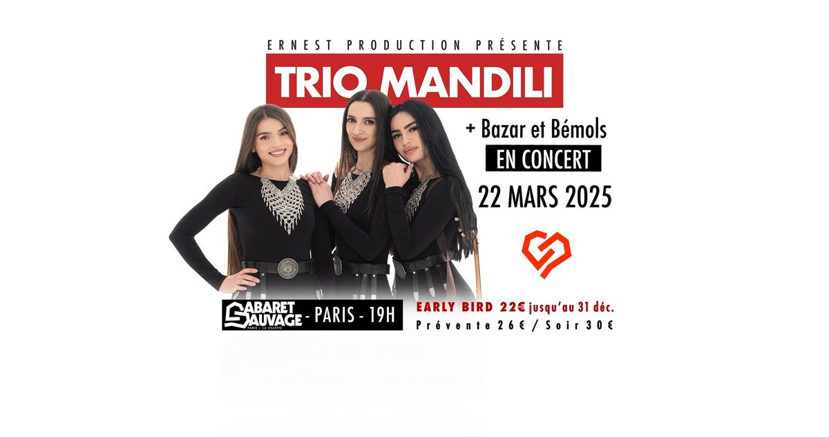 TRIO MANDILI - PARIS - CABARET SAUVAGE