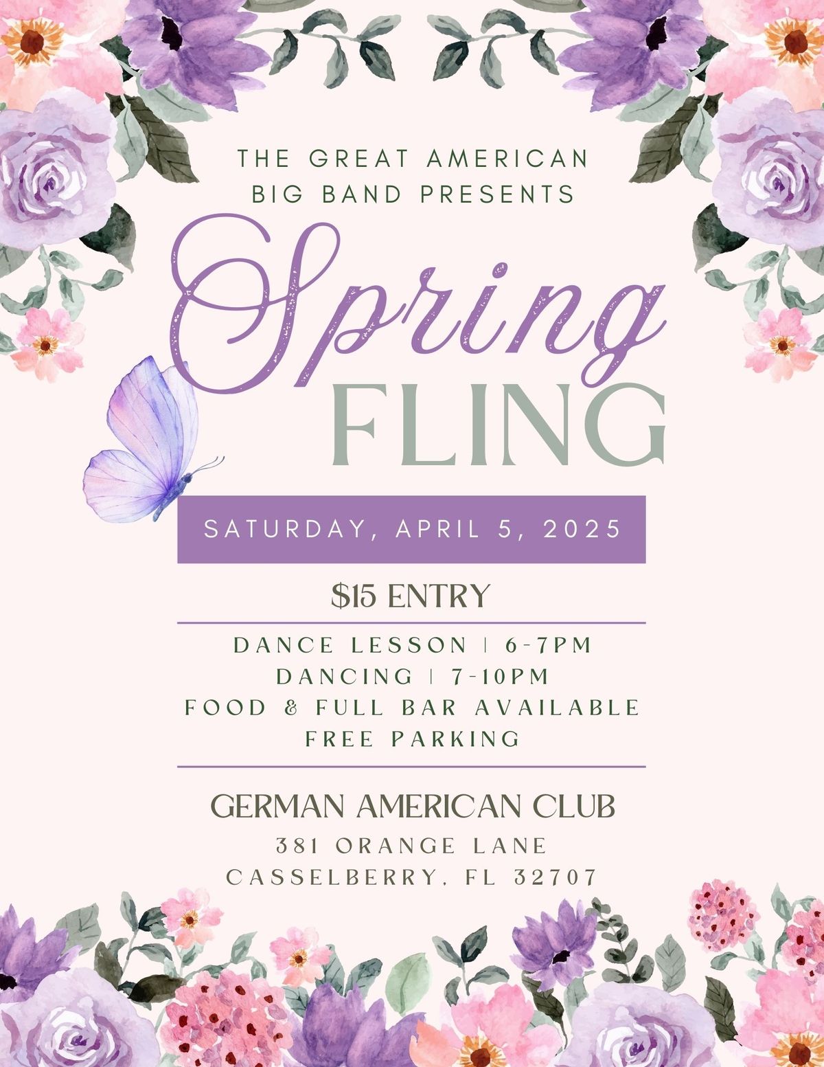 April Spring Fling Dance