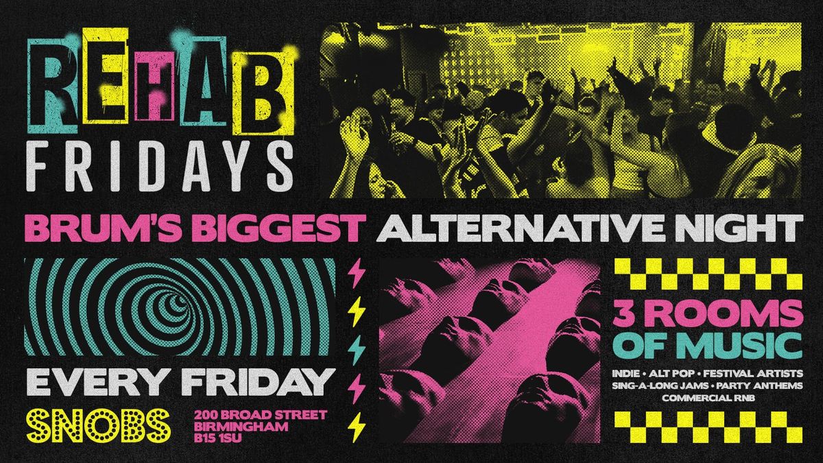 Rehab Friday - 12th Sept