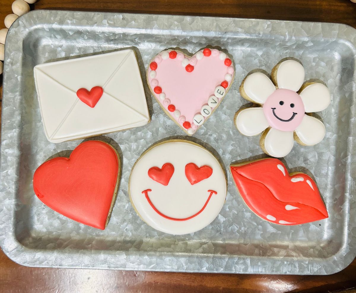 Galentine\u2019s Cookie Decorating Class \ud83e\ude77