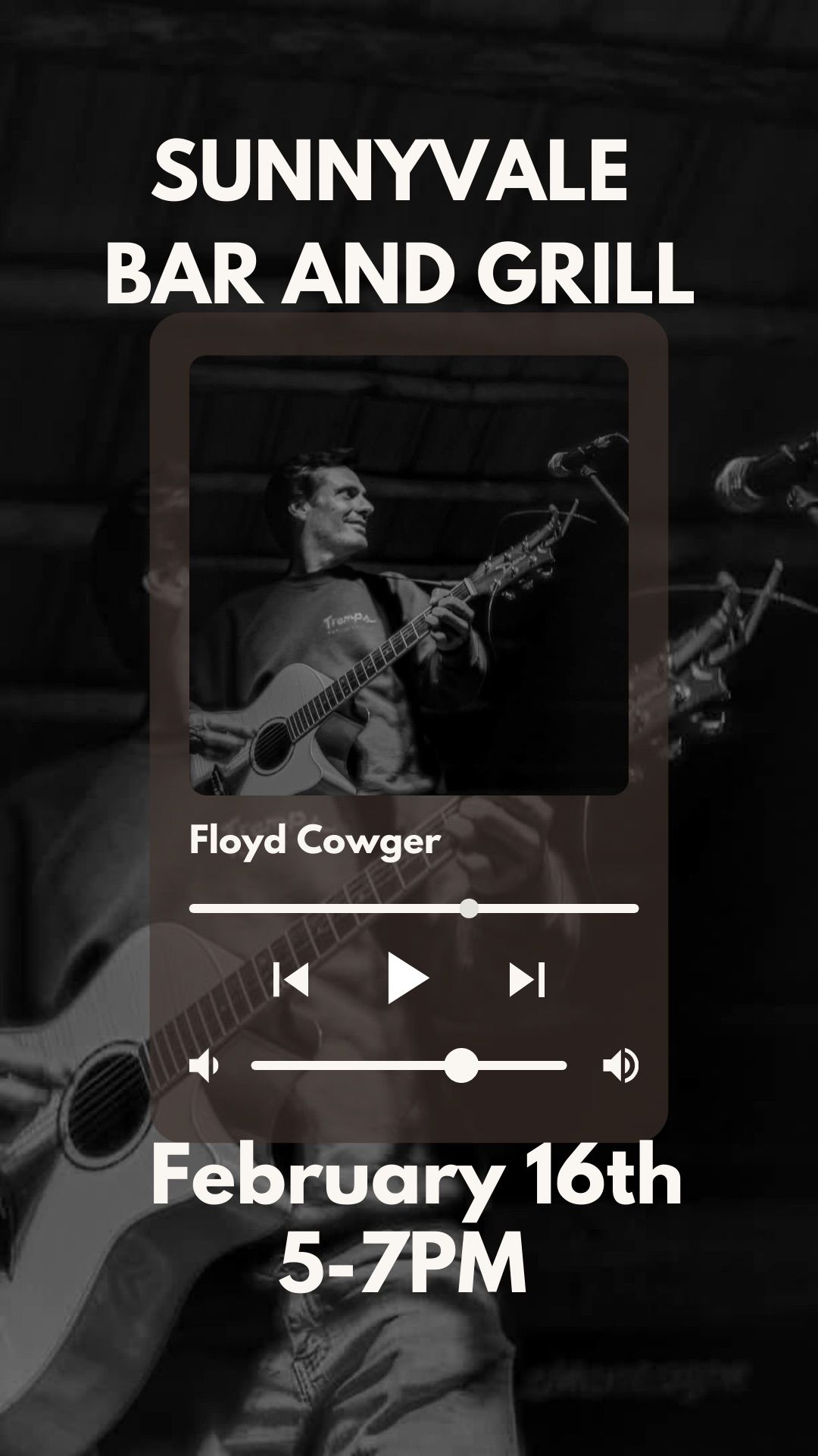 Live Music with Floyd Cowger 