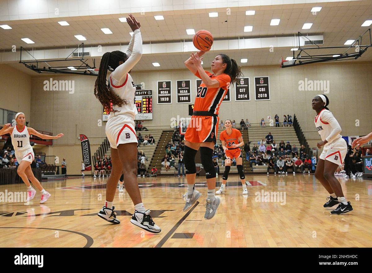 Princeton Tigers at Brown Bears Womens Basketball