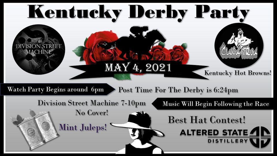 Kentucky Derby Watch Party w\/Division Street Machine at Altered State