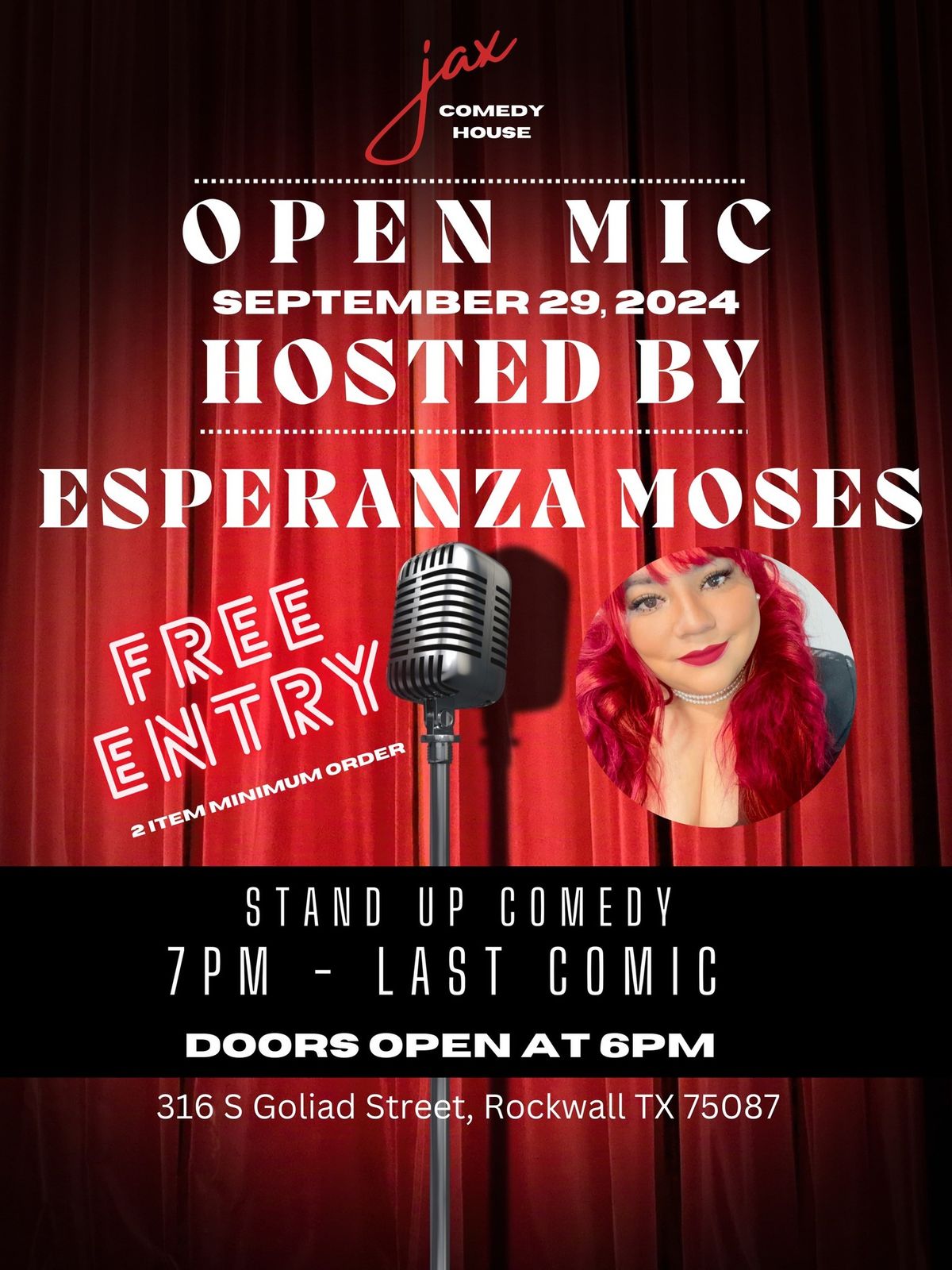 Open Mic - FREE SHOW