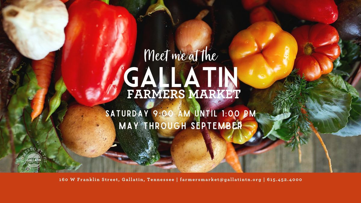 Gallatin Farmers Market - Market Day