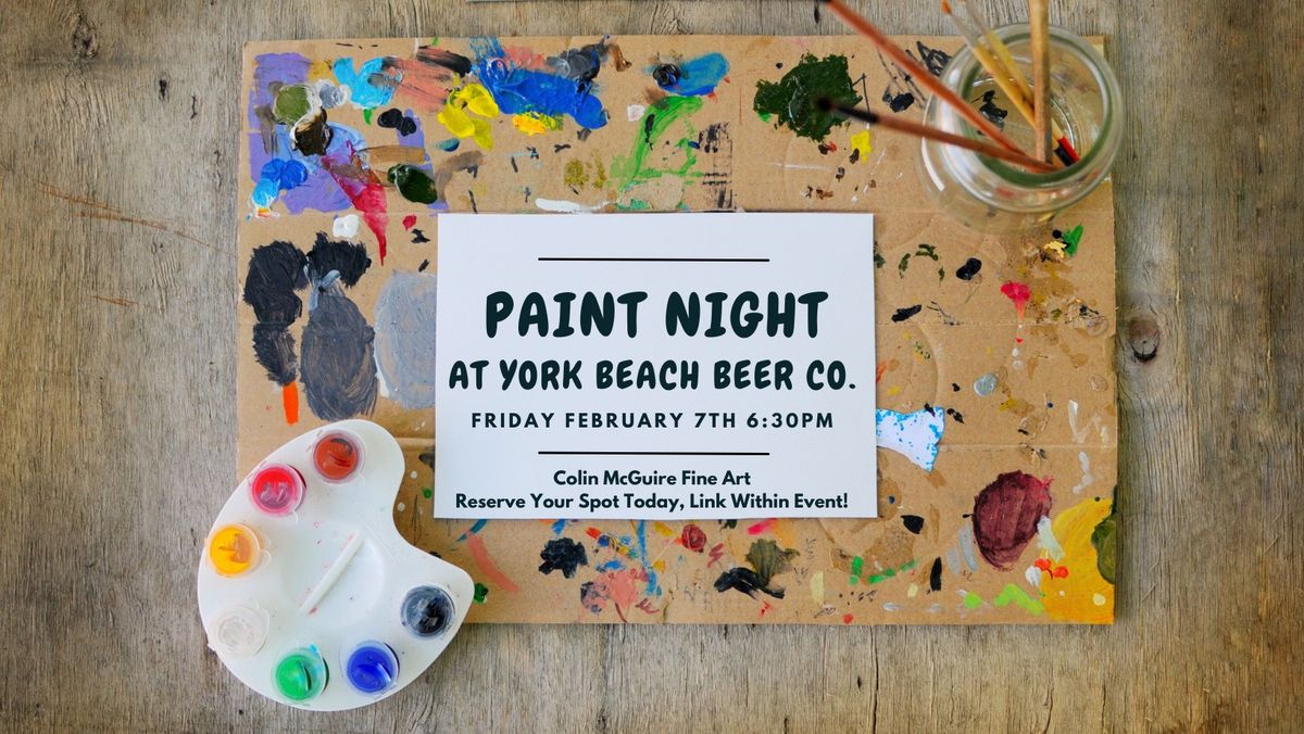 Paint Night at York Beach Beer Co