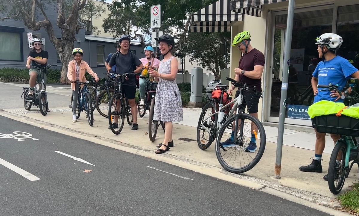 Inside Sydney's Cycleways - City Center