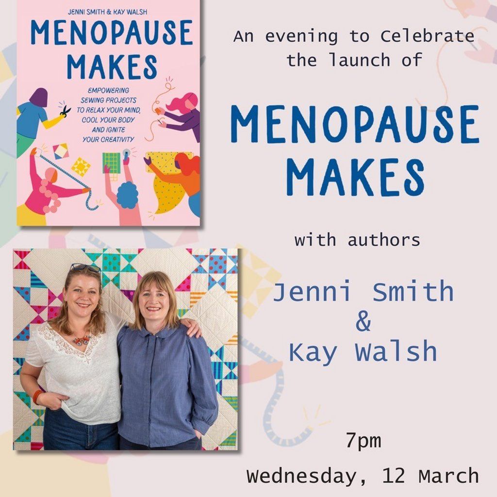 An evening to celebrate the book launch of Menopause Makes