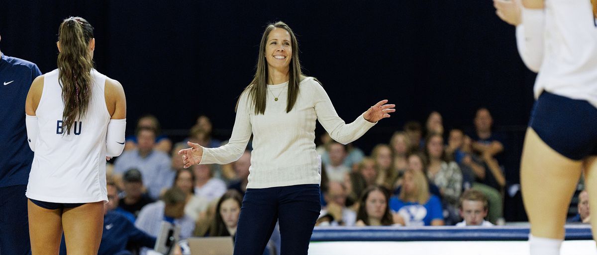 Parking Arizona State Sun Devils at BYU Cougars Womens Volleyball