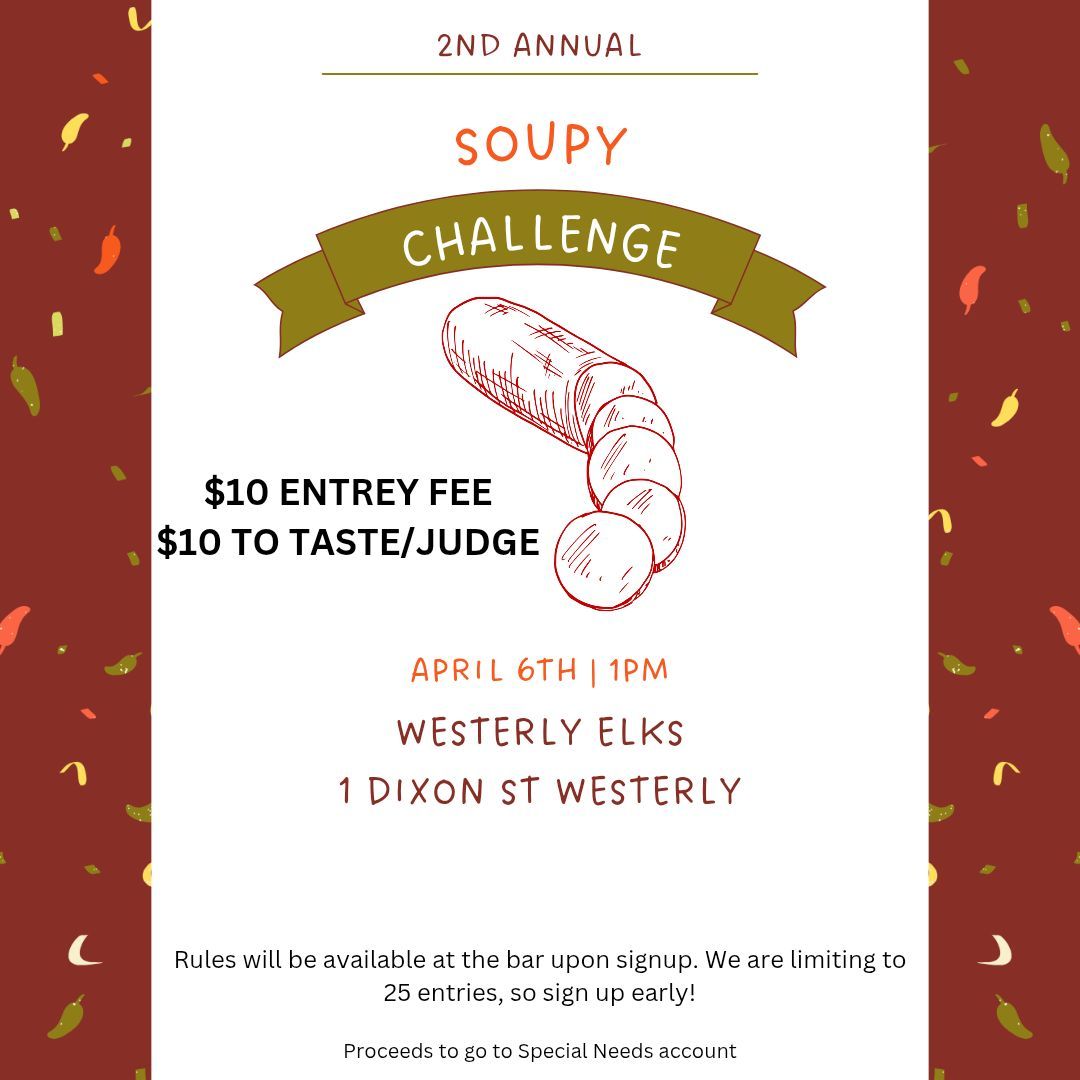 2nd Annual Soupy Challenge