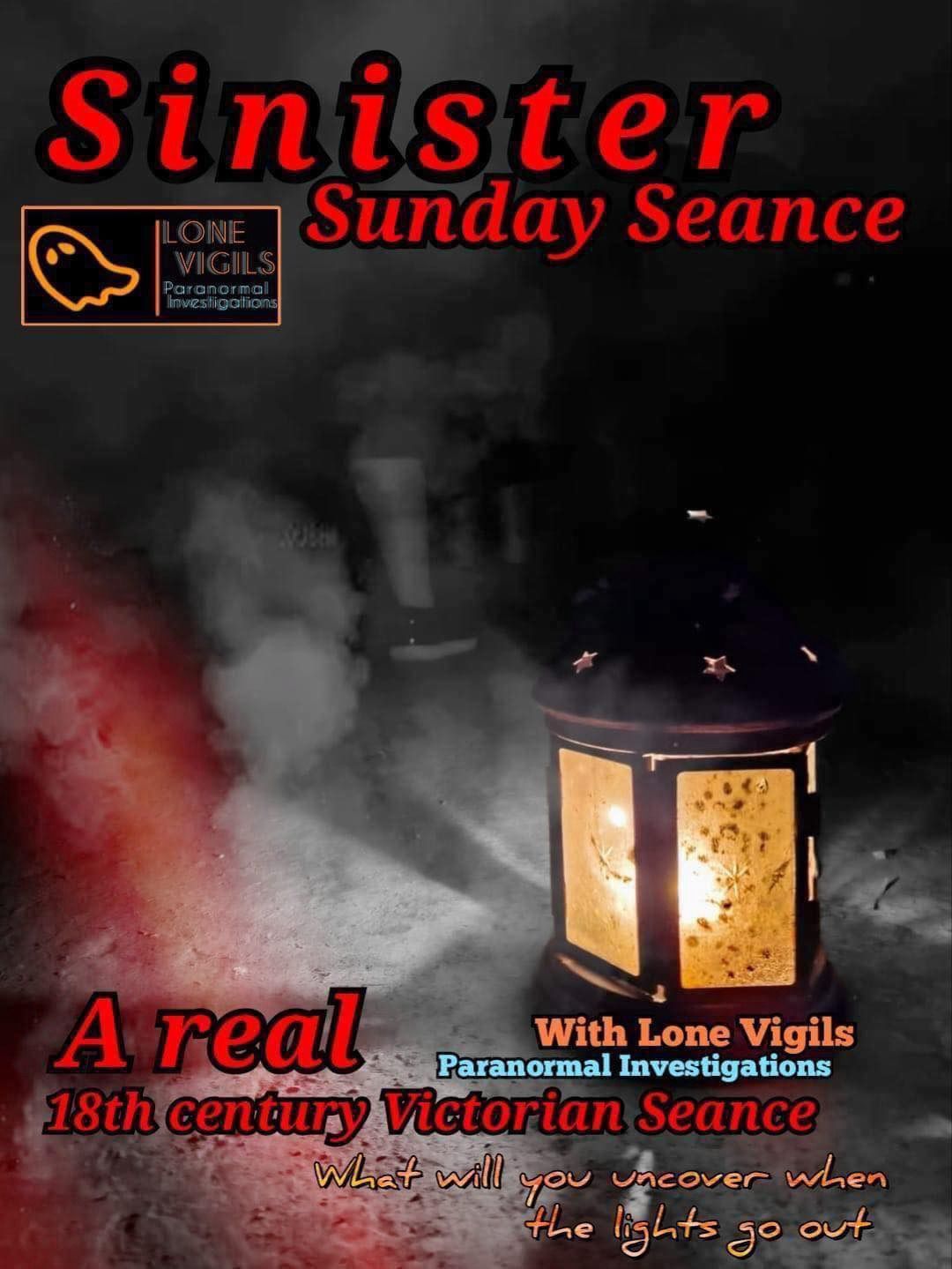 SINISTER SUNDAY SEANCE(Harold's) - Sunday 22nd September 9:30pm - 11pm Elmwood Community Centre