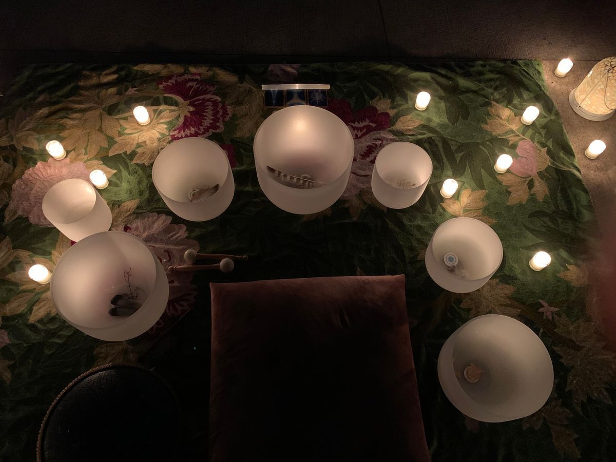 Tuesday Night Sound Bath at the Library