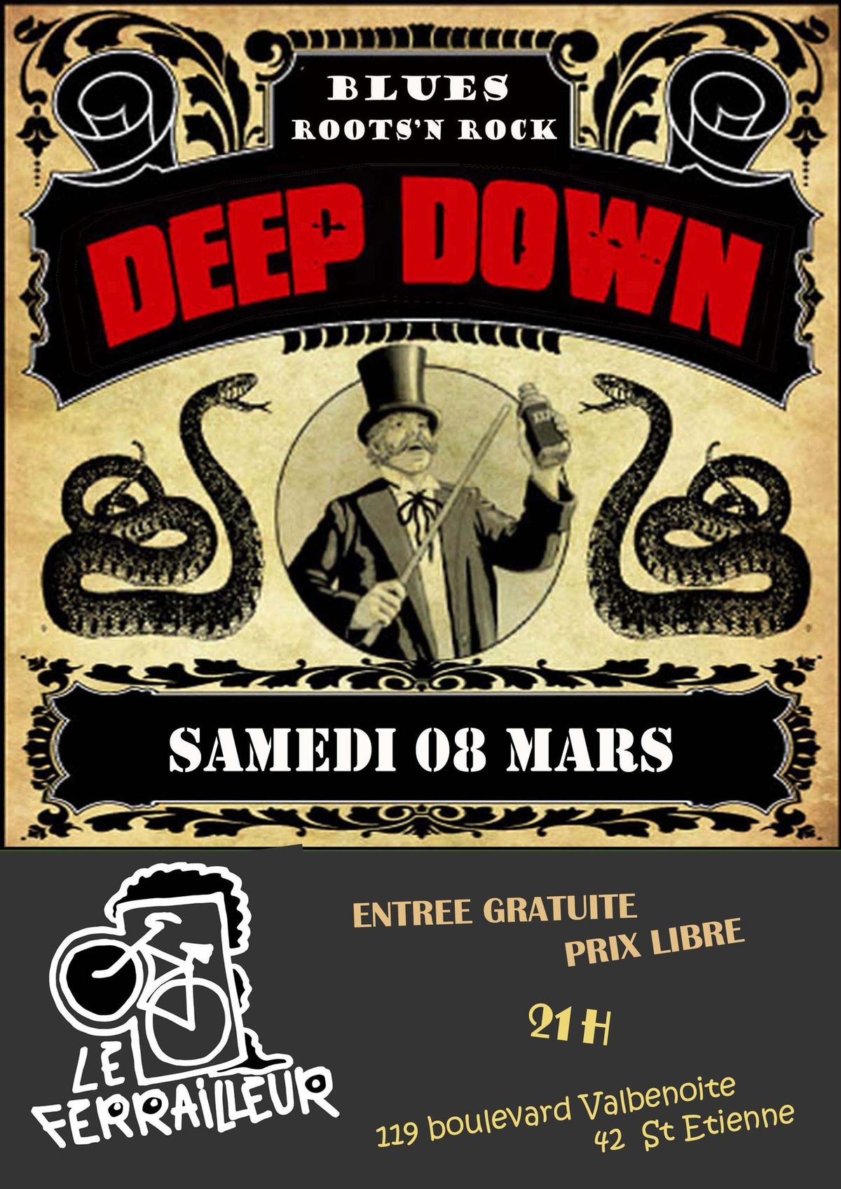 Blues Deep Down Live au Ferrailleur 