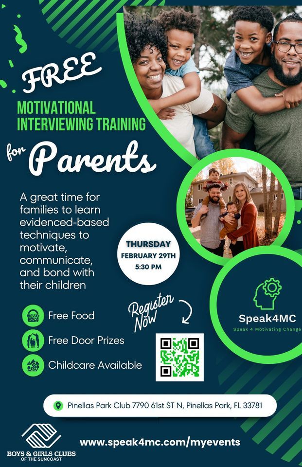 Motivational Interviewing tools for Pinellas and Pasco Parents! 