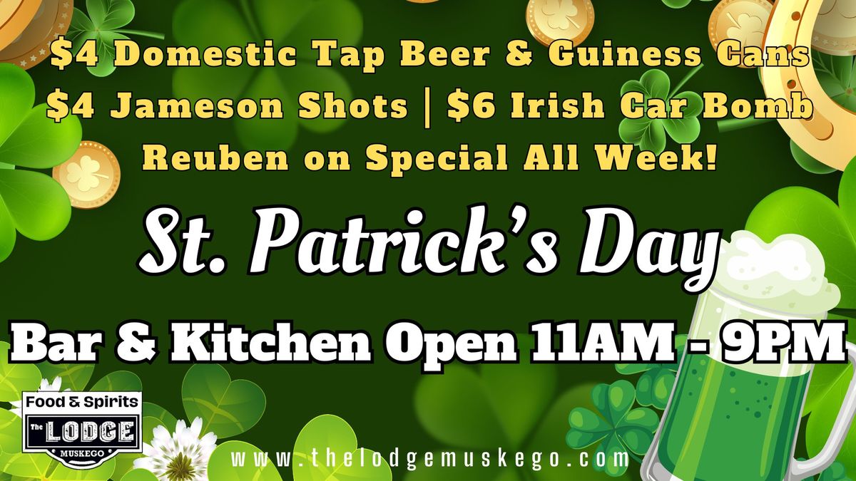 St. Patrick's Day at The Lodge Muskego