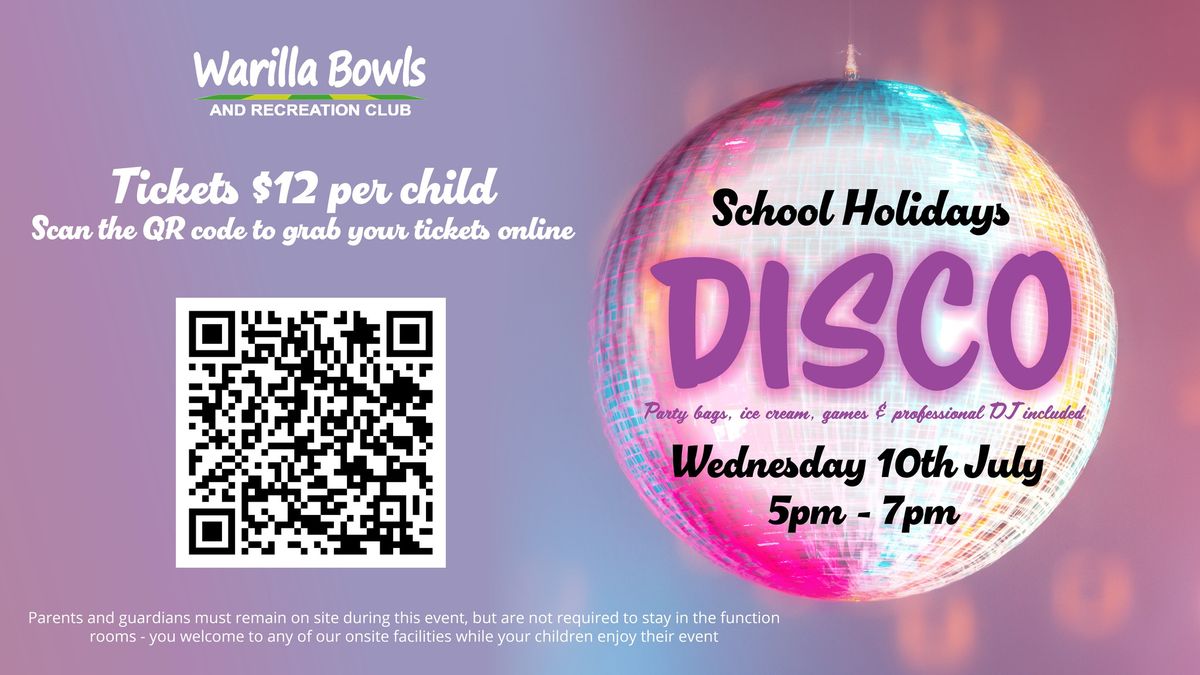 Kid's Disco - SOLD OUT