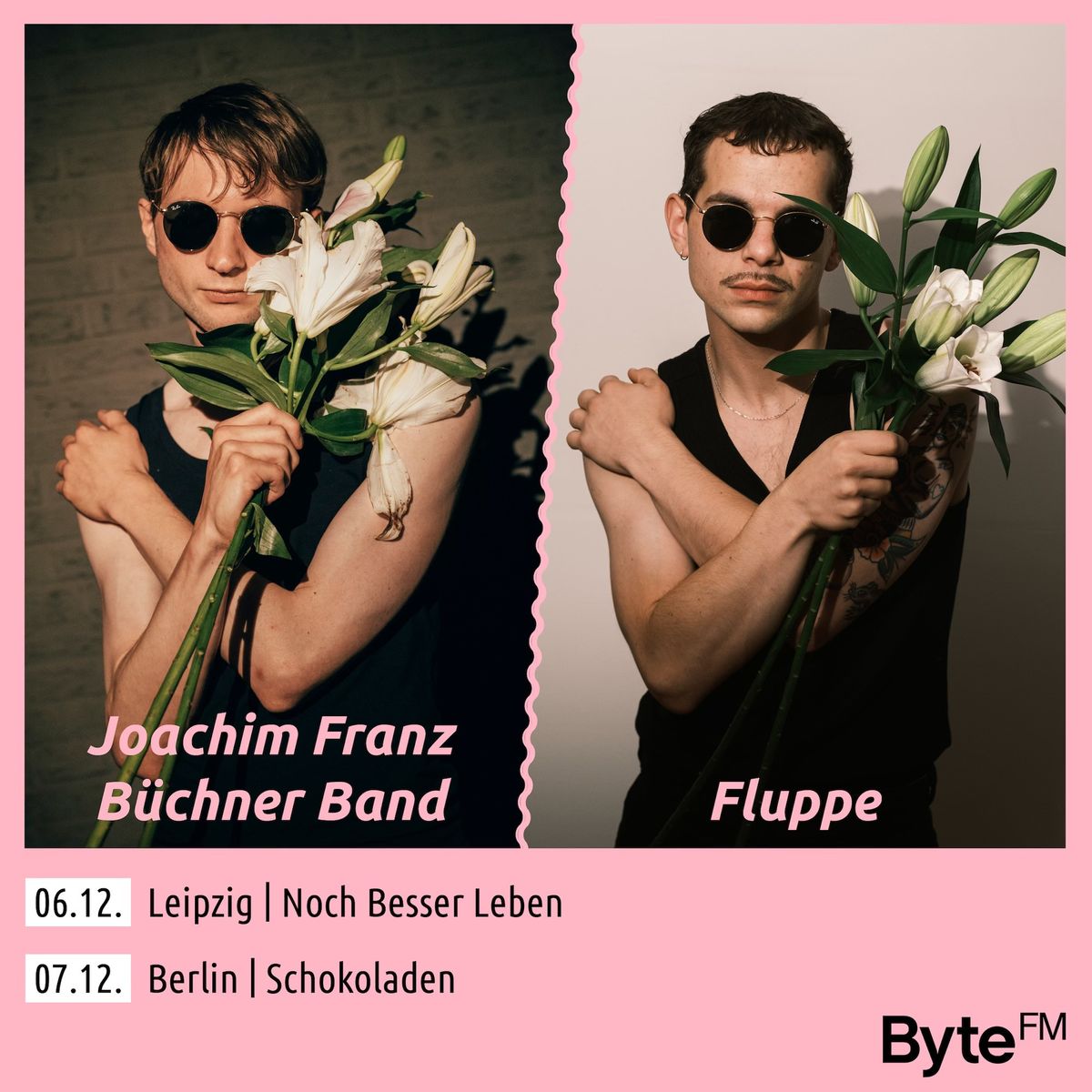 FLUPPE (hh) & JOACHIM FRANZ B\u00dcCHNER BAND (hh) live & nach 22 uhr: KREUZGUT.DISKO DJs