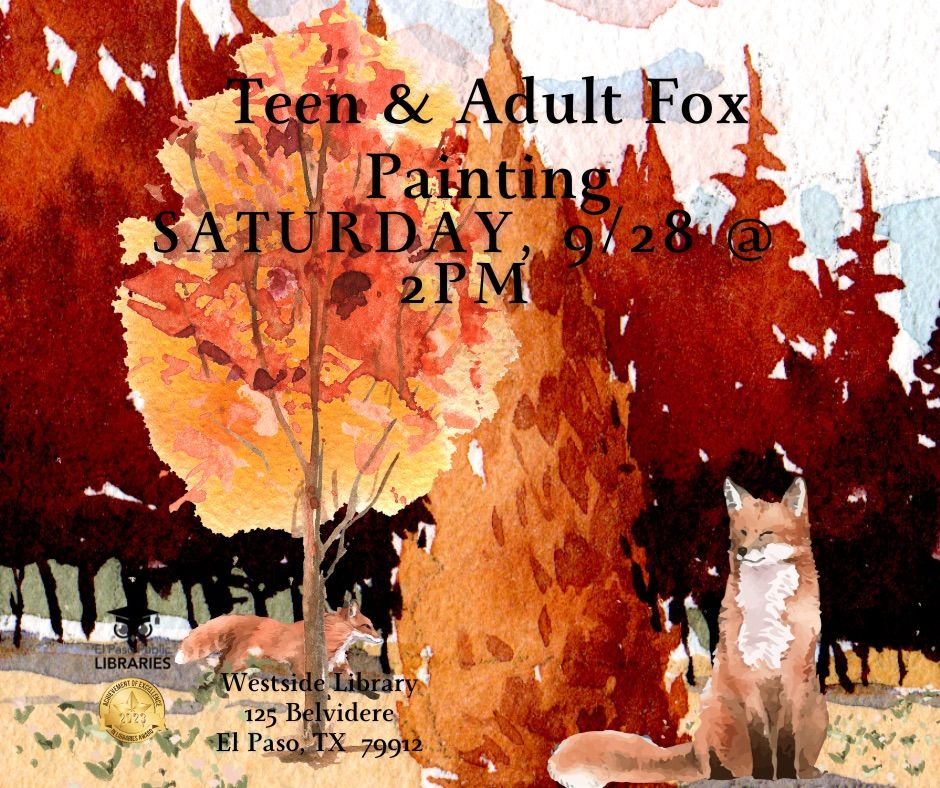 Fantastic Mr. Fox Painting Event