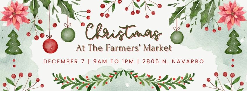 Christmas at the Farmers' Market