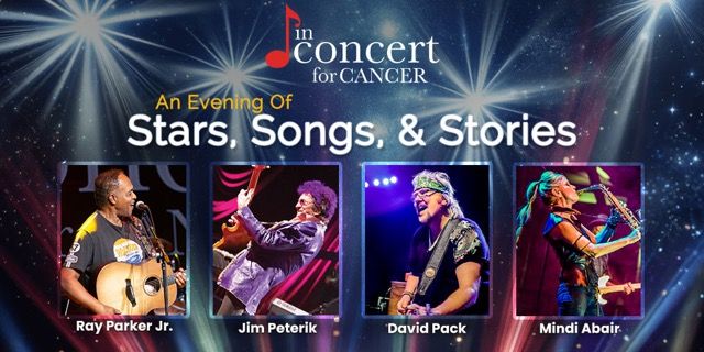 Ray Parker Jr., Jim Peterik, David Pack and Mindi Abair Headline In Concert for Cancer's 13th Annual