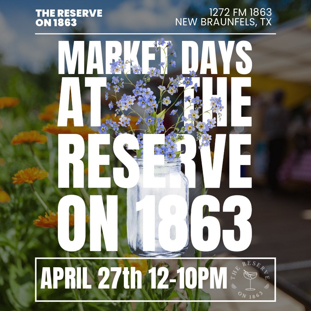 Market days at The Reserve