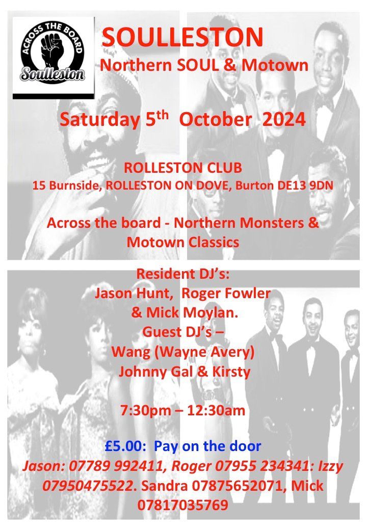 SOULLESTON 5th October 2024