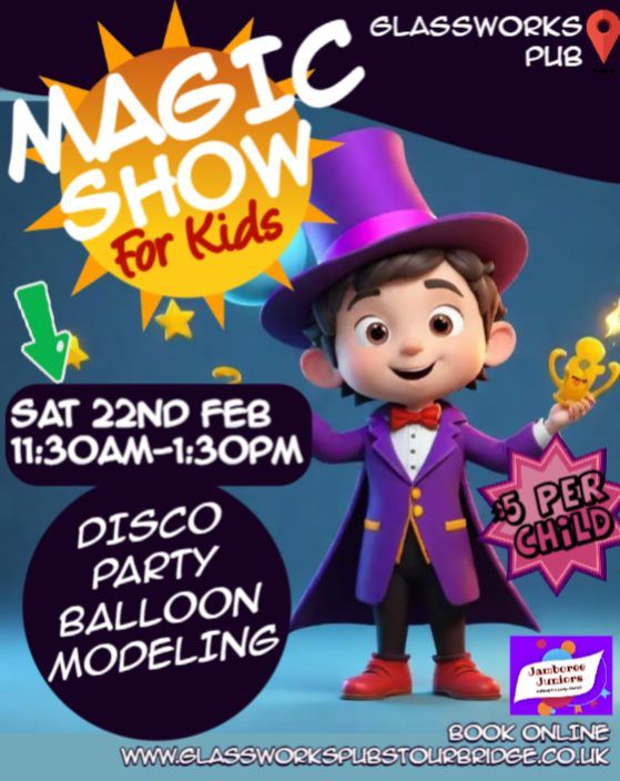 Kids Magic Show and Disco